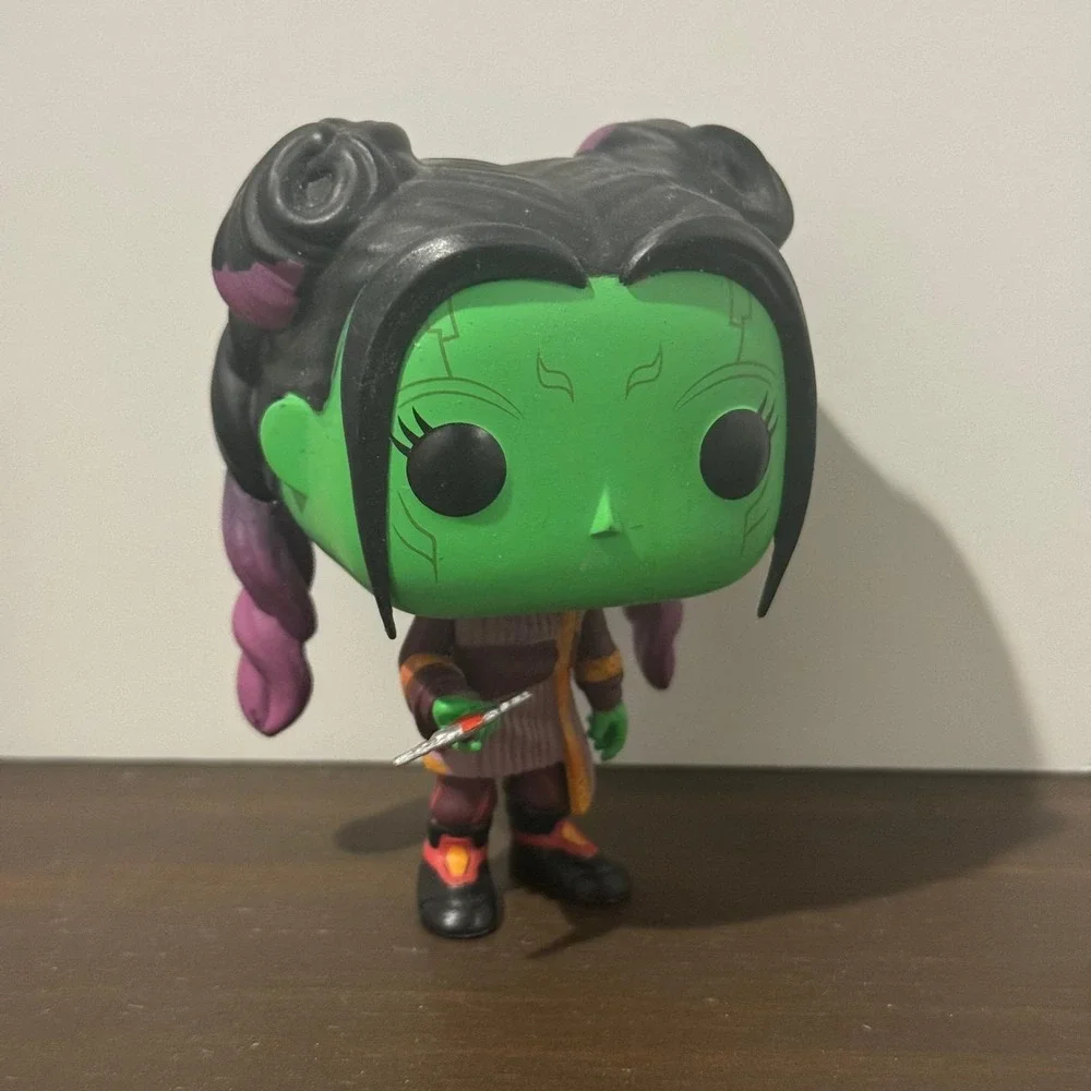 Funko Pop Marvel What If Gamora Daughter of Thanos #447 Vinyl Figure OOB Used‎